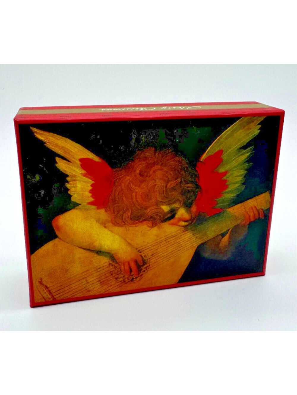 Galison Holiday Collection Rosso Fiorentino Angel (23) Beautiful Cards